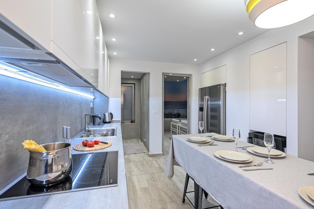 Aenaon Seaview Villa Platanés エクステリア 写真