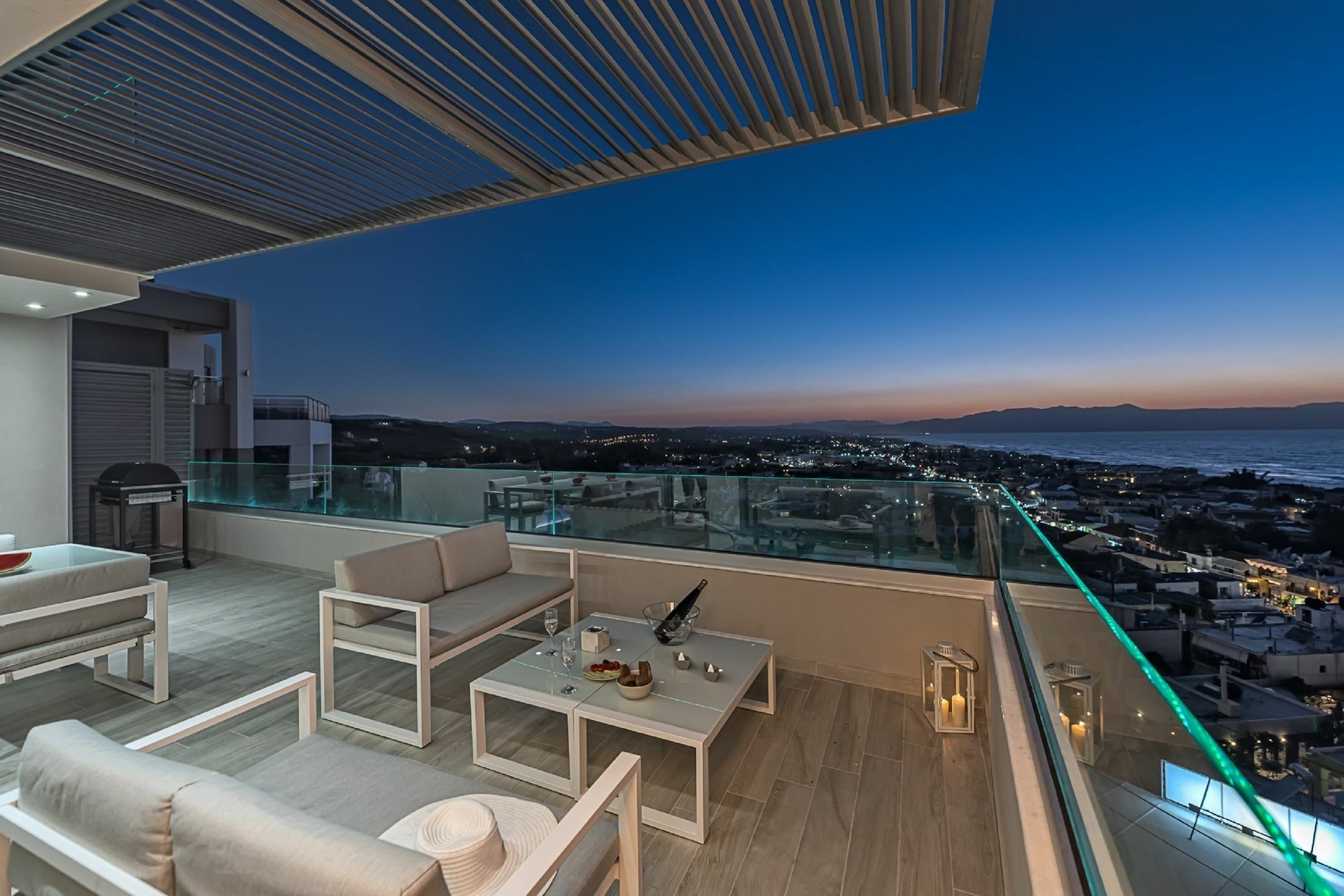 Aenaon Seaview Villa Platanés エクステリア 写真