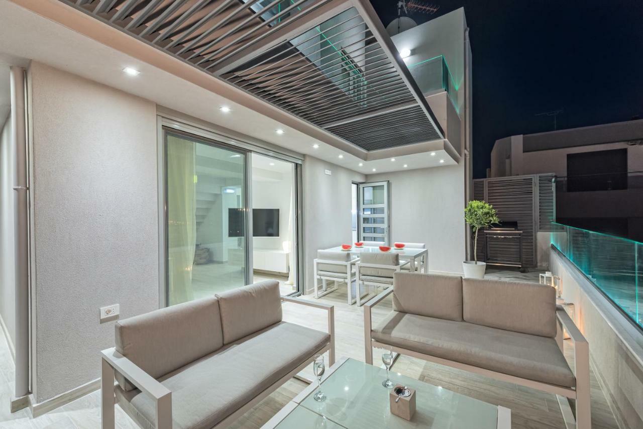 Aenaon Seaview Villa Platanés エクステリア 写真